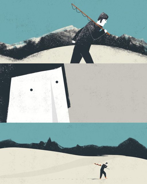 What happens to us when we face the unknown?... 🐊🎣📲 Available in the PIBOCO app🔗 Link in bio#piboco #picturebookmagic #illustration #childrensbooks #interactivebooks #visualstorytelling #digitalpublishing #kidsimagination #artforkids