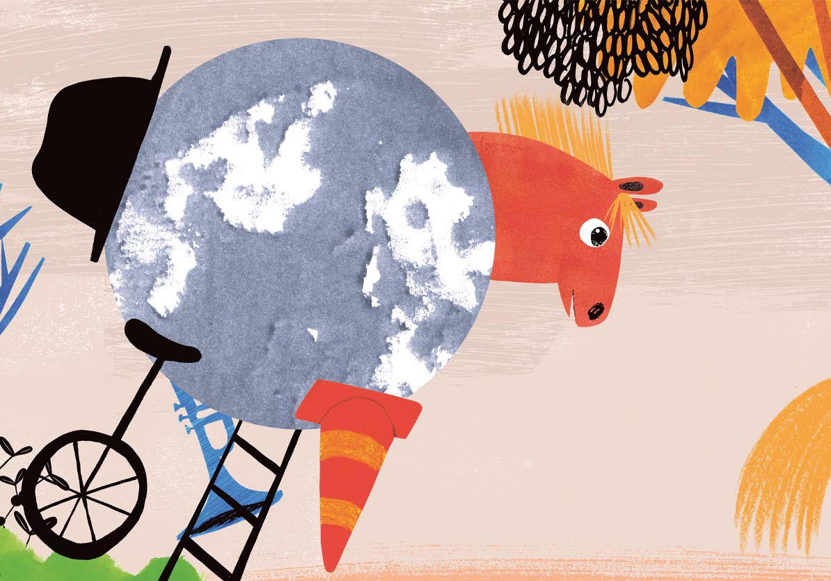 The Pony's Tail – the pony with the full moon as its stomach